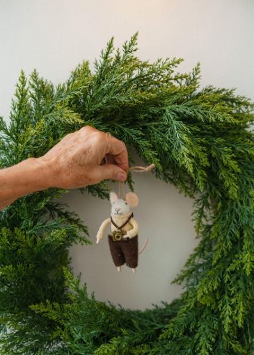 Indaba Photographer Philip Mouse Holiday Ornament