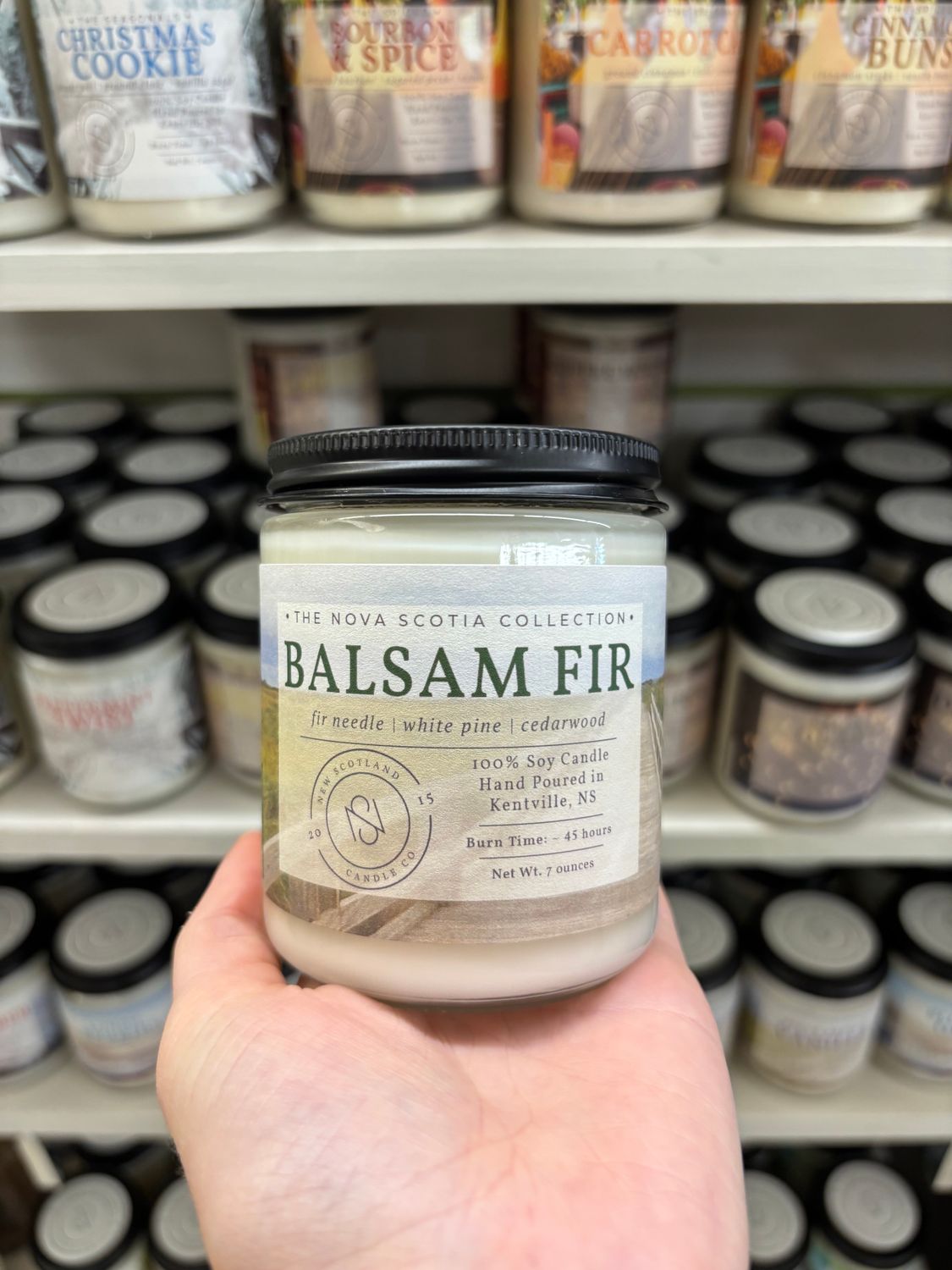 New Scotland Candle Co. Balsam Fir 7oz New Scotland Candle Co. Balsam Fir 7oz