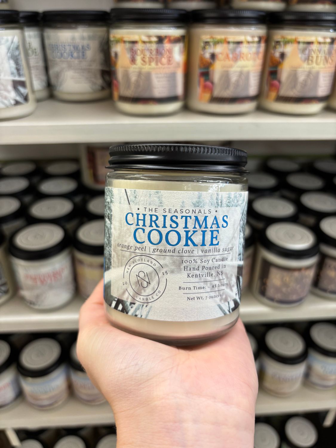 New Scotland Candle Co. Christmas Cookie 7oz