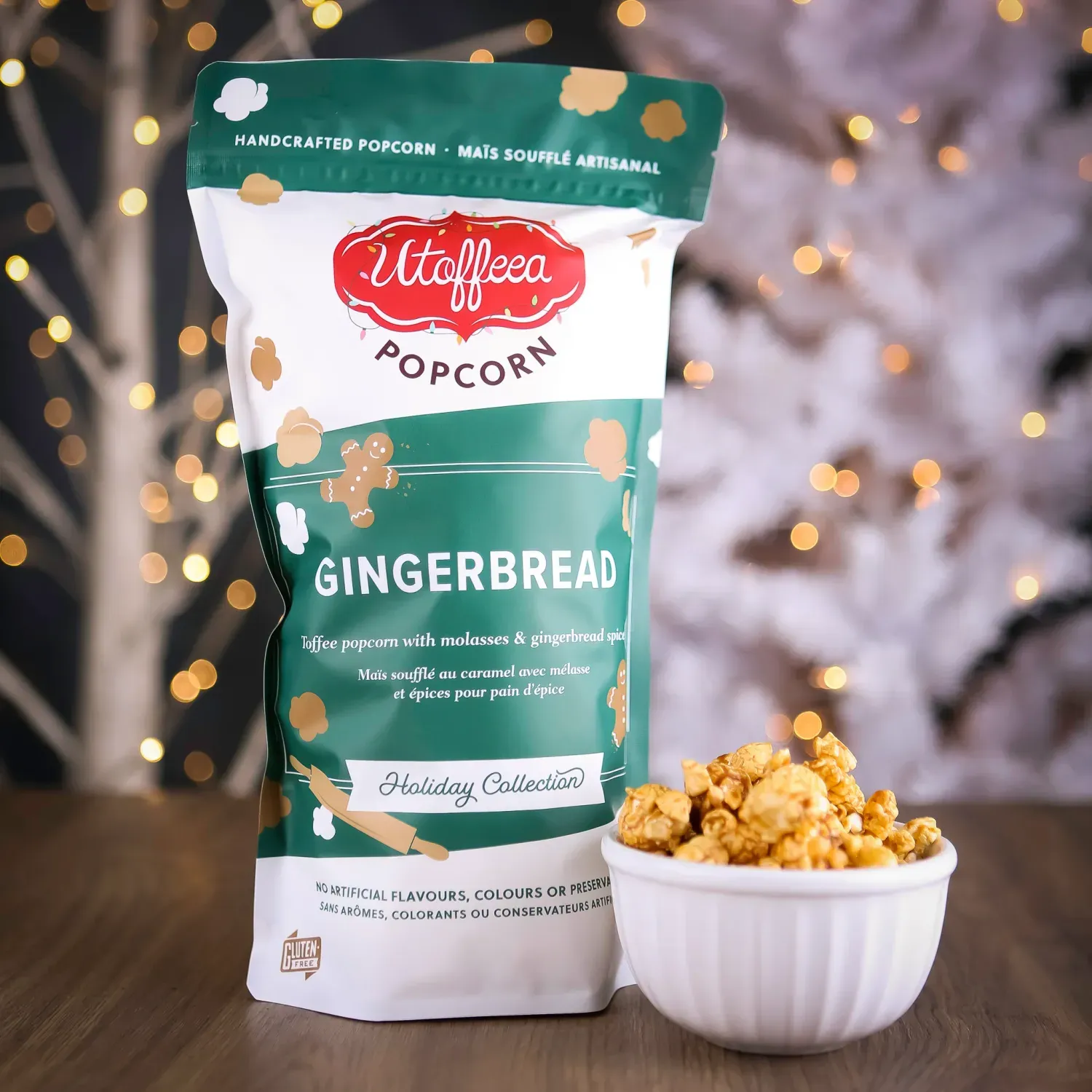 Utoffeea Gingerbread Popcorn Utoffeea Gingerbread Popcorn