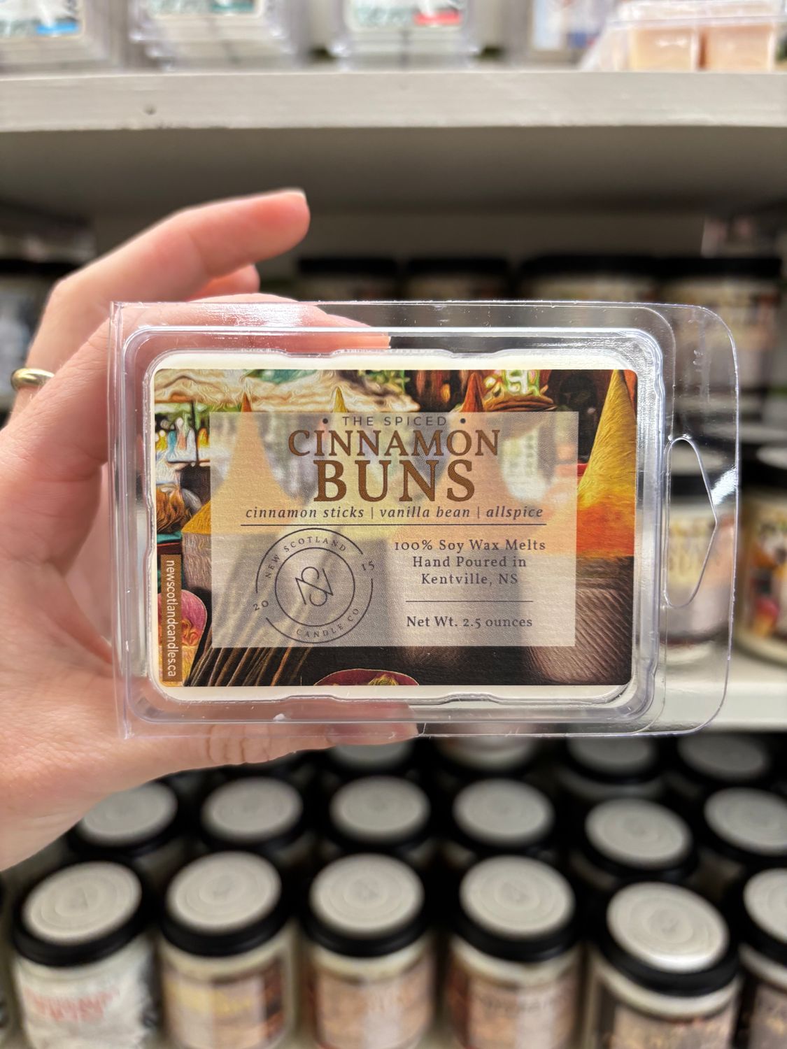 New Scotland Candle Co. Cinnamon Buns Melts