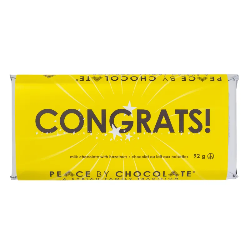 Peace by Chocolate Congrats Bar Peace by Chocolate Congrats Bar