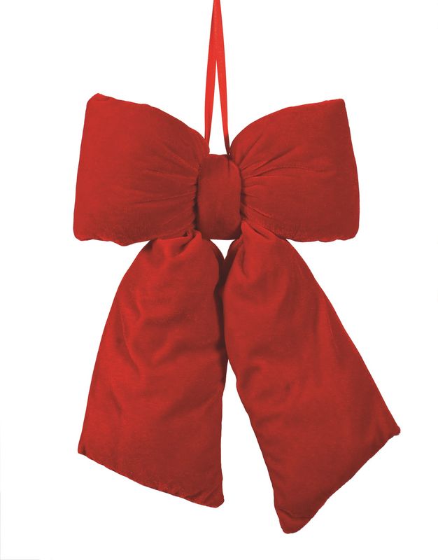 Nutcracker Designs Red Velvet Jumbo Bow