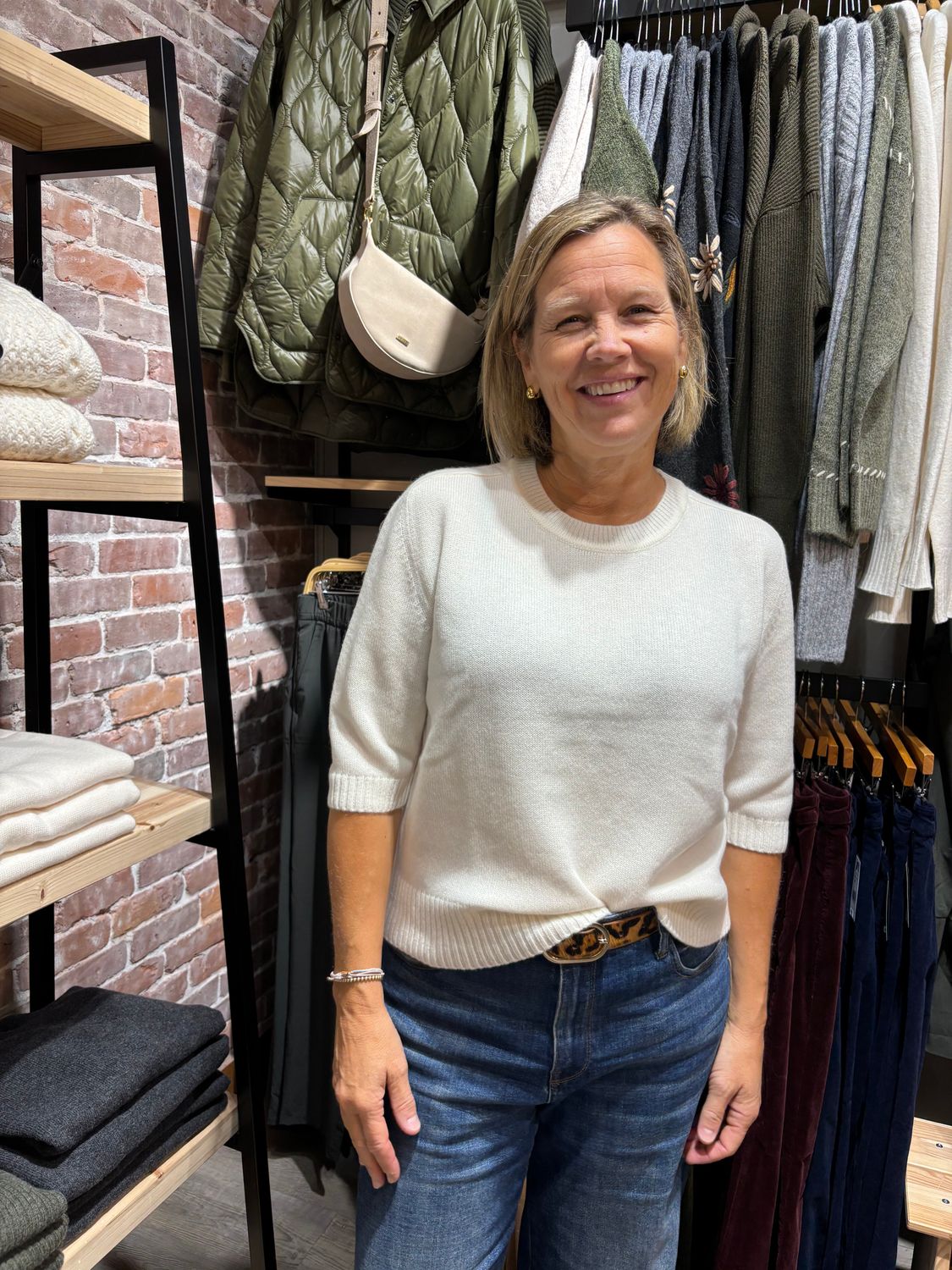 Naif Holly Sweater Pearly