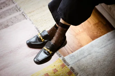 Unified Sheer Dots Socks Unified Sheer Dots Socks