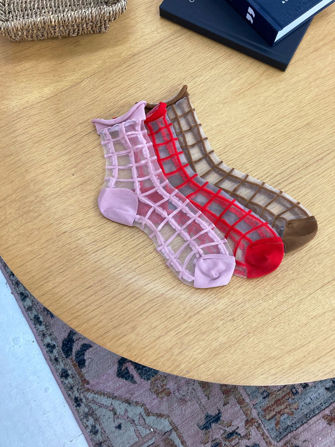 Unified Sheer French Window Sock Unified Sheer French Window Sock
