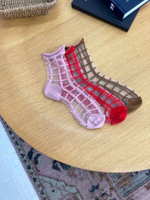 Unified Sheer French Window Sock Unified Sheer French Window Sock