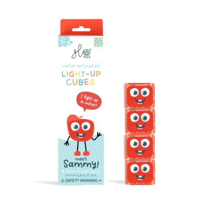 Glo Pals Light Up Cubes 4 pack Sammy Glo Pals Light Up Cubes 4 pack Sammy
