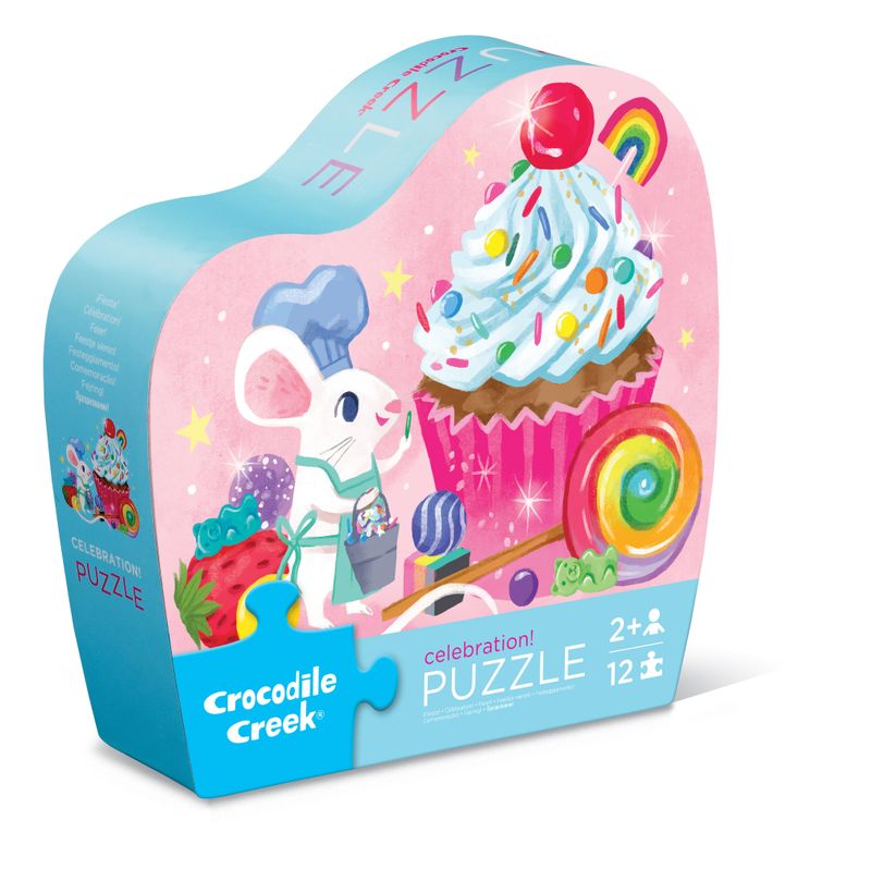 Crocodile Creek Mini Puzzle Celebration 12pc