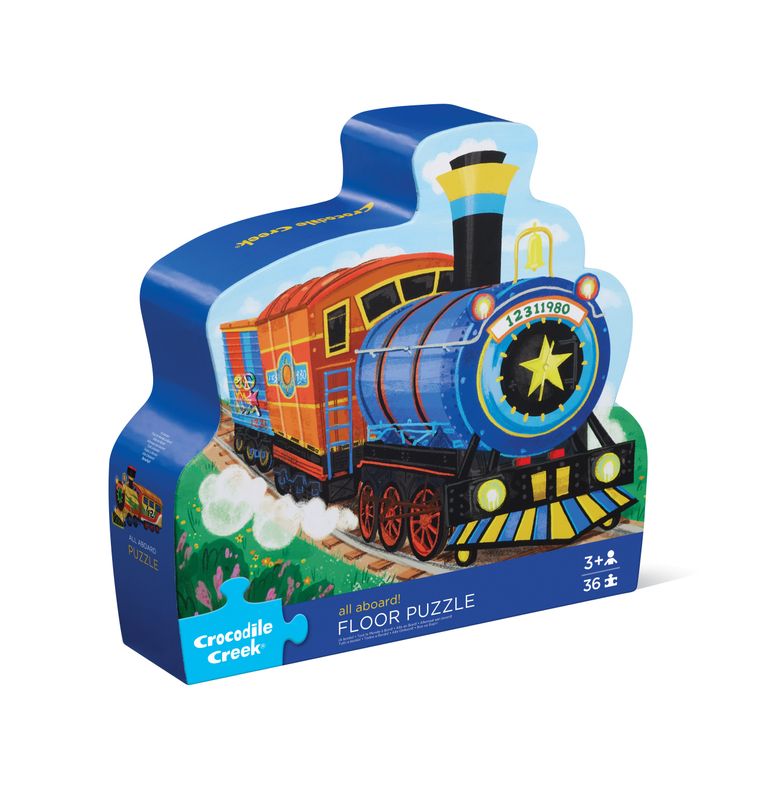 Crocodile Creek All Aboard Puzzle 36pc