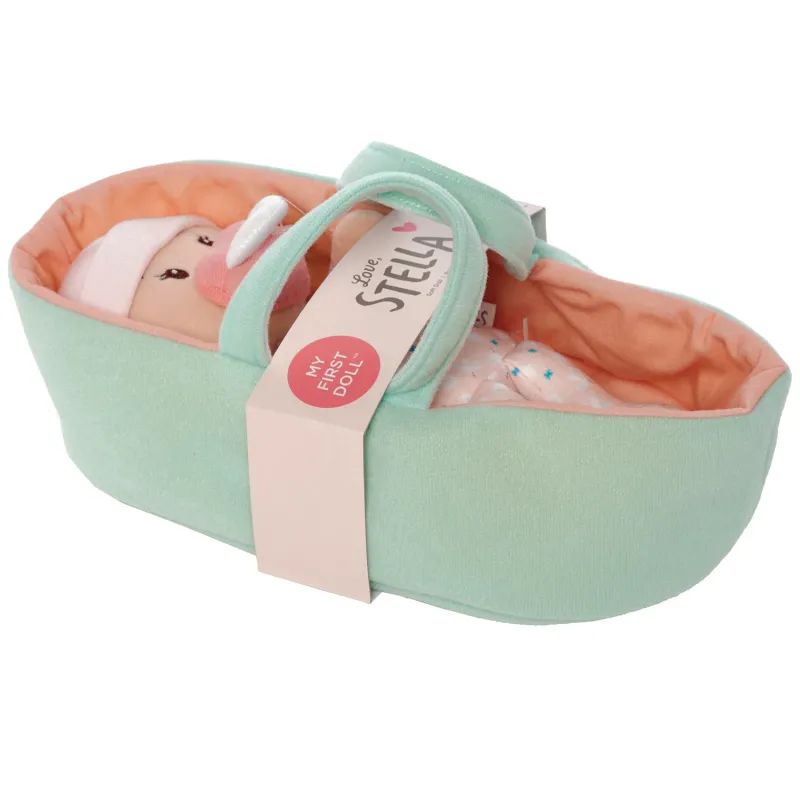 Love Stella My First Doll Peach & Bassinet