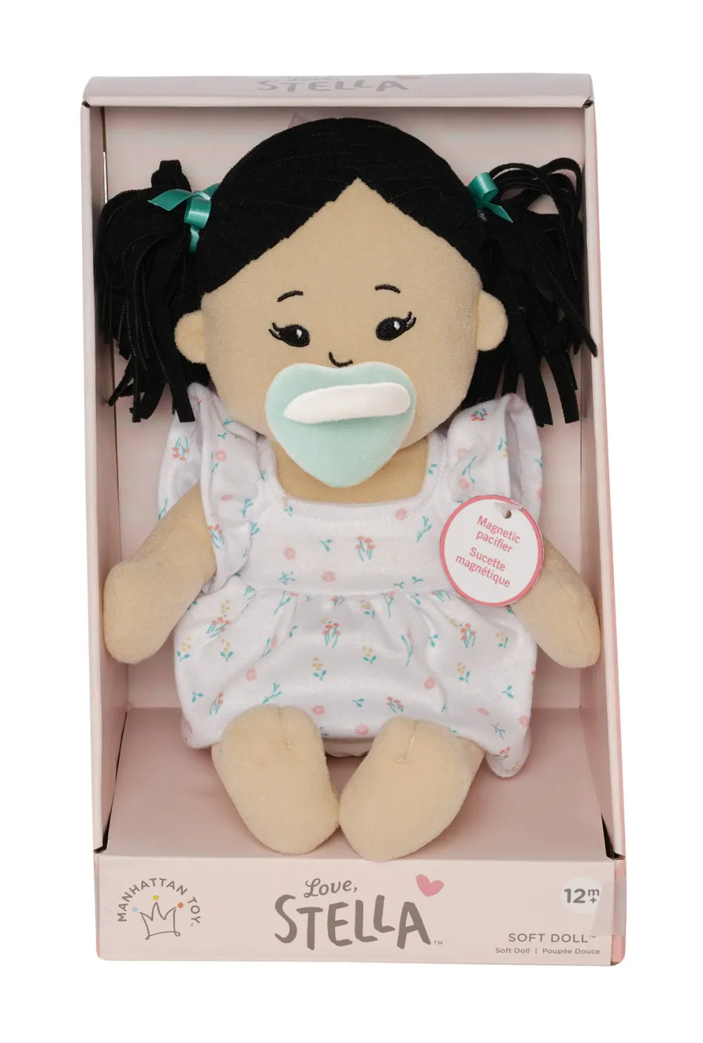 Love Stella Doll Light Beige with Black Pigtails Love Stella Doll Light Beige with Black Pigtails