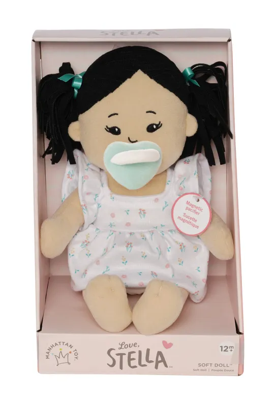 Love Stella Doll Light Beige with Black Pigtails Love Stella Doll Light Beige with Black Pigtails