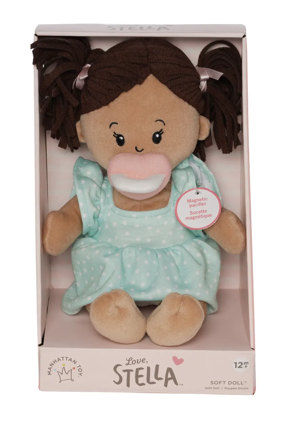 Love Stella Doll Beige with Brown Pigtails Love Stella Doll Beige with Brown Pigtails