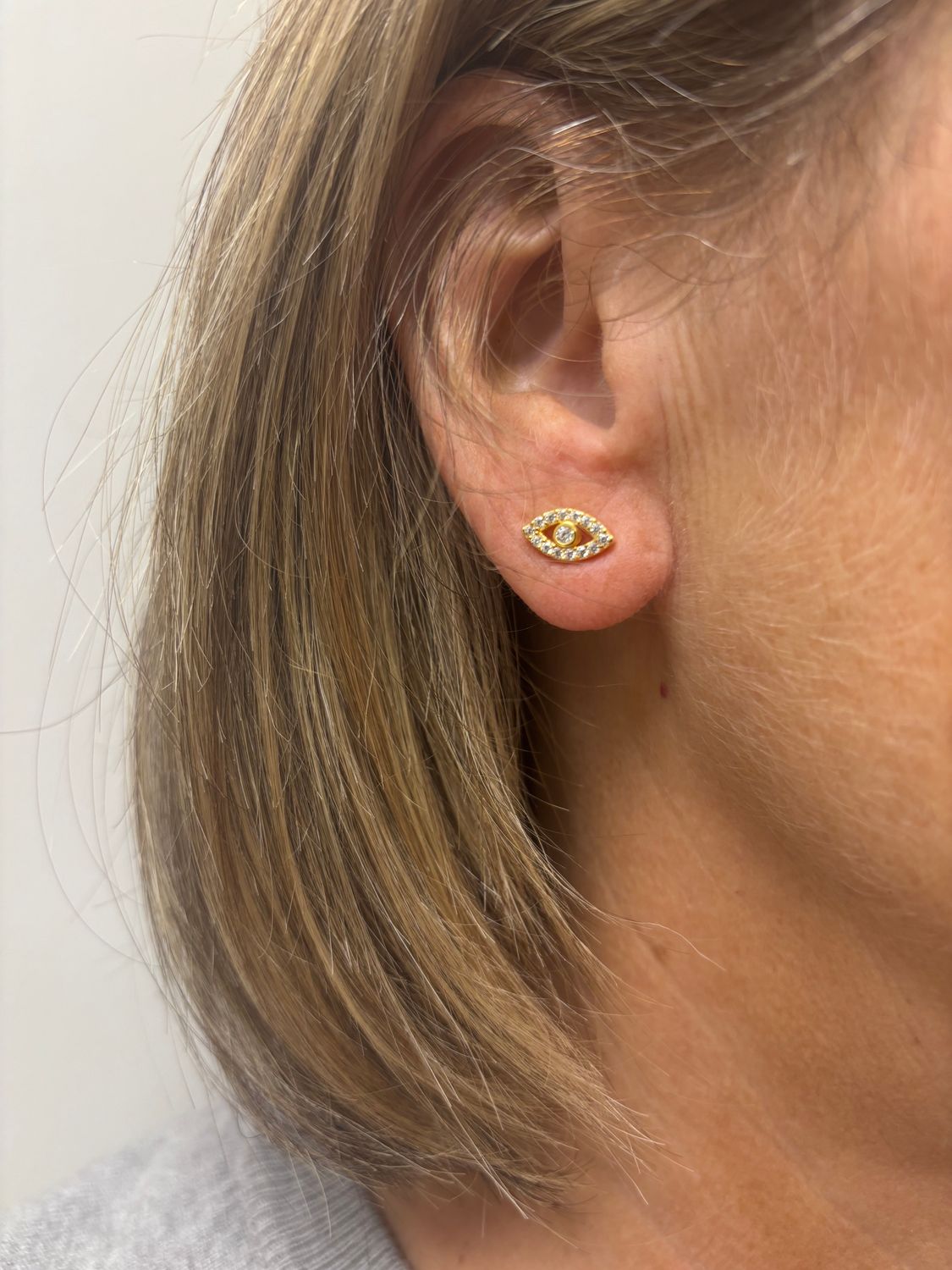 House of Moda Nazar Link Studs