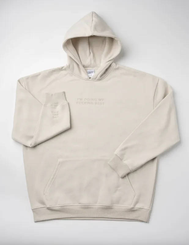 Classy Cards Doing My Best Hoodie