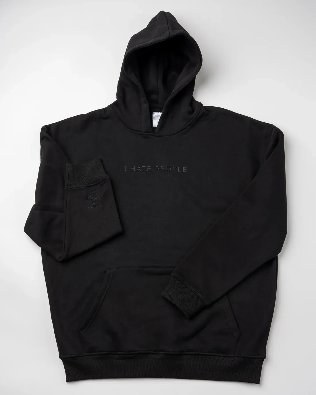 Classy Cards I Hate People Hoodie Classy Cards I Hate People Hoodie