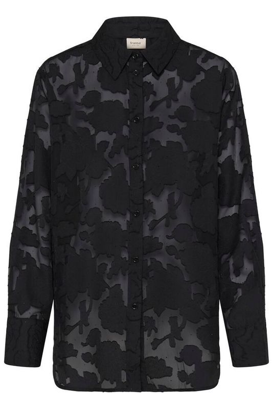 Fransa FRRhinestone Shirt Black