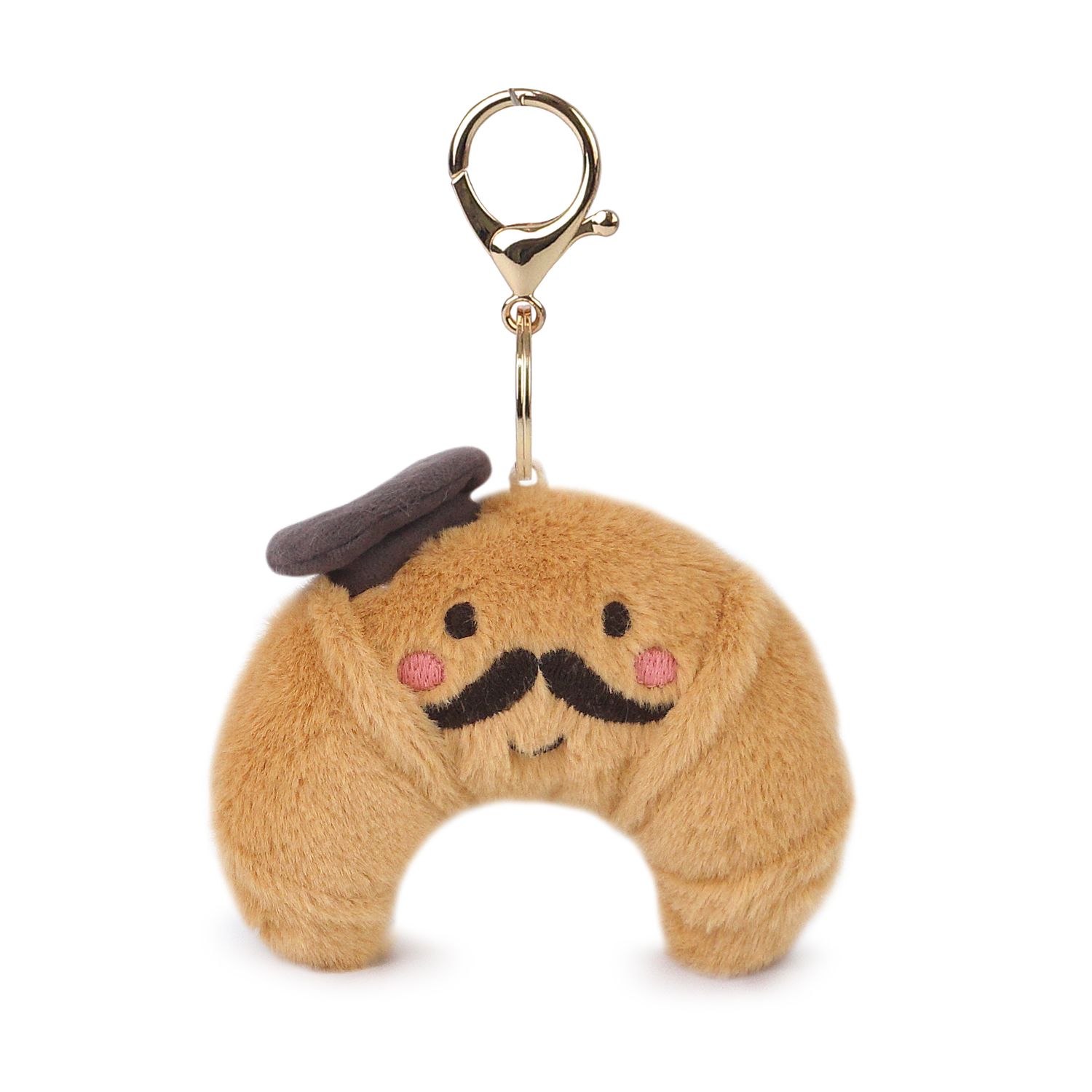 Mon Ami Monsieur Croissant Bag Charm Mon Ami Monsieur Croissant Bag Charm