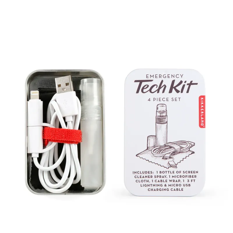 Kikkerland Emergency Tech Kit Kikkerland Emergency Tech Kit