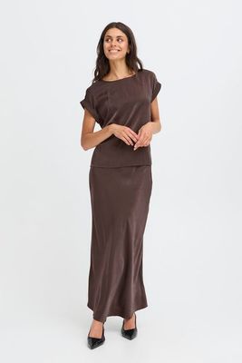 Fransa FRShina Blouse 2 Chocolate Torte