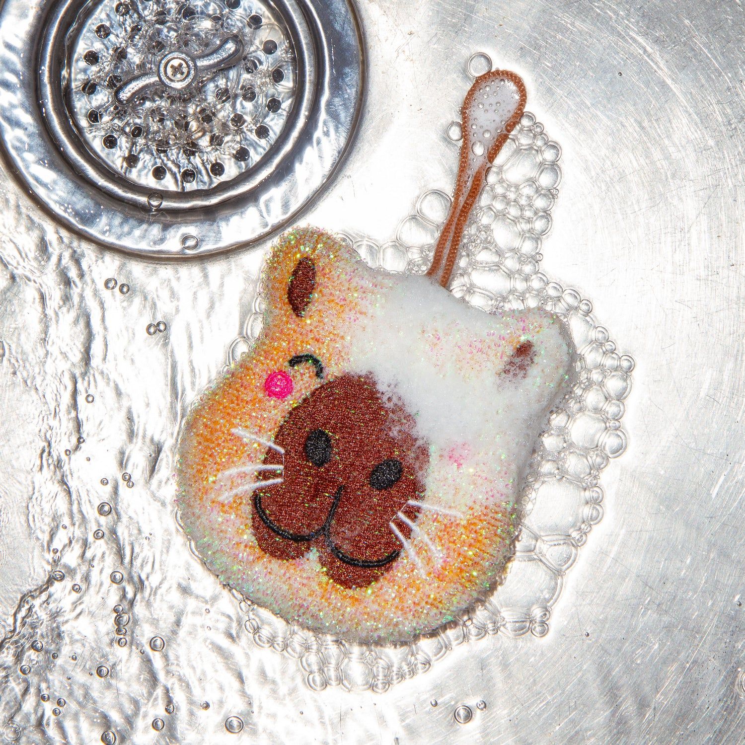 Kikkerland Capybara Scrub Sponge Kikkerland Capybara Scrub Sponge