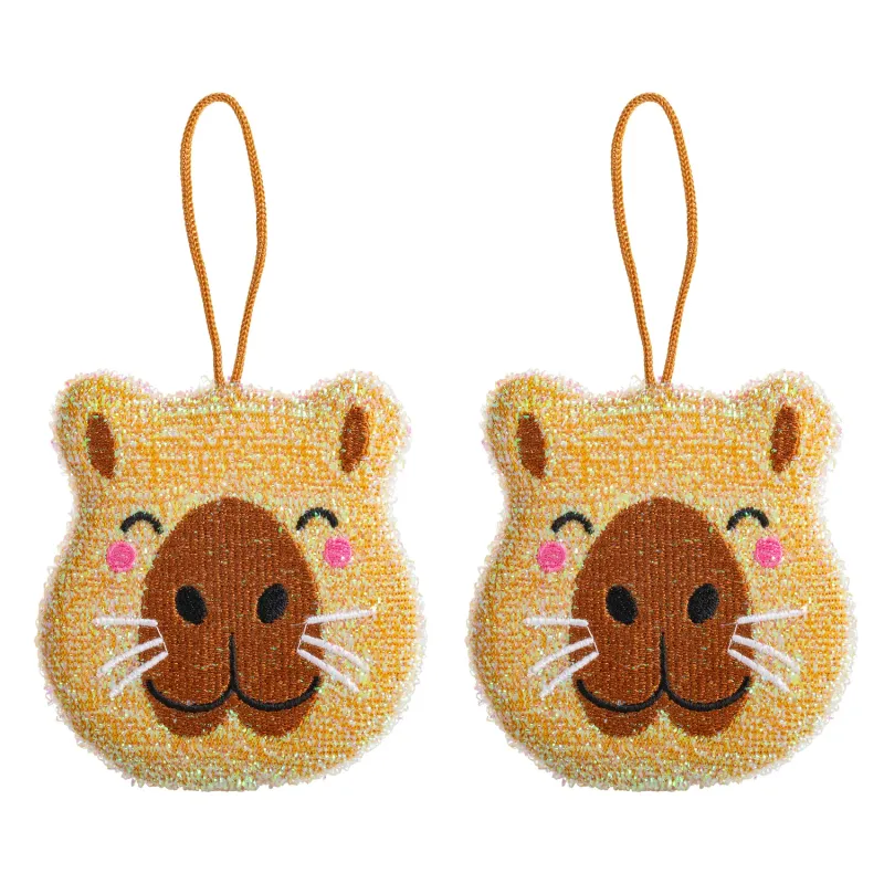 Kikkerland Capybara Scrub Sponge