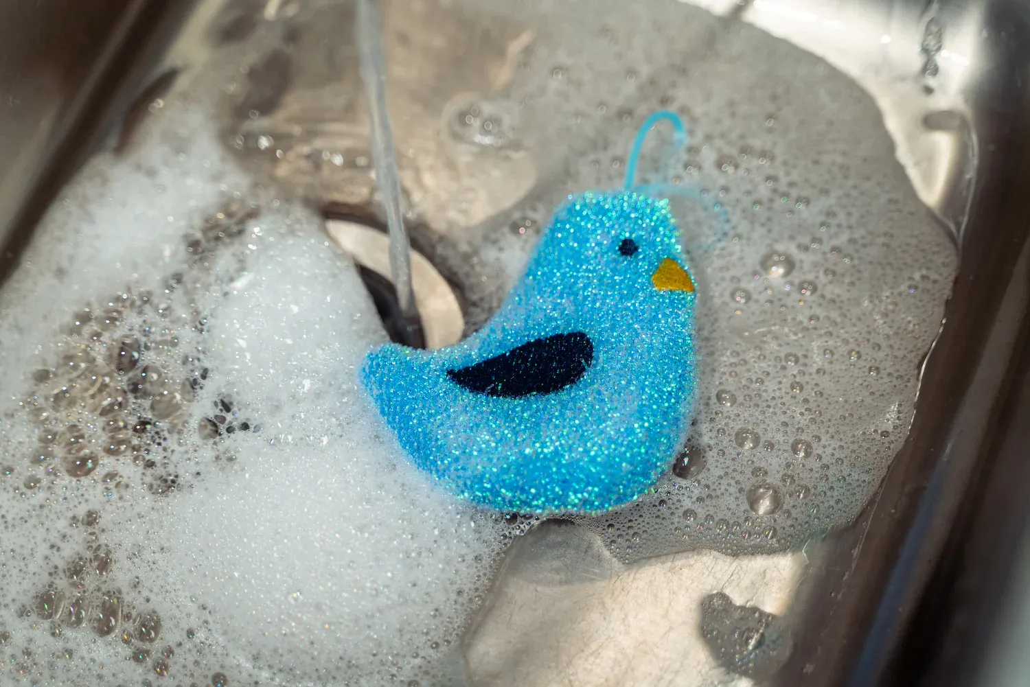 Kikkerland Songbird Scrubber Set Kikkerland Songbird Scrubber Set