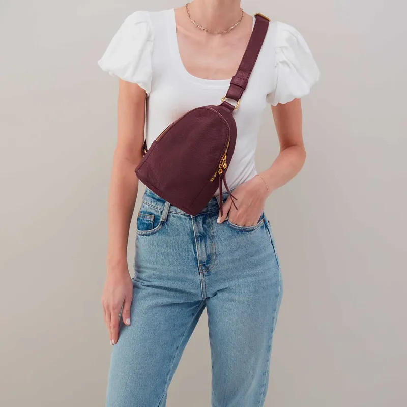 HOBO Fern Sling Mulberry Glaze