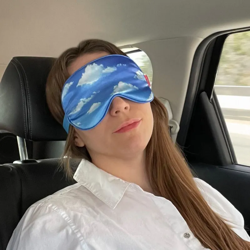 Kikkerland Cloud Ultra-Soft Sleep Mask Kikkerland Cloud Ultra-Soft Sleep Mask