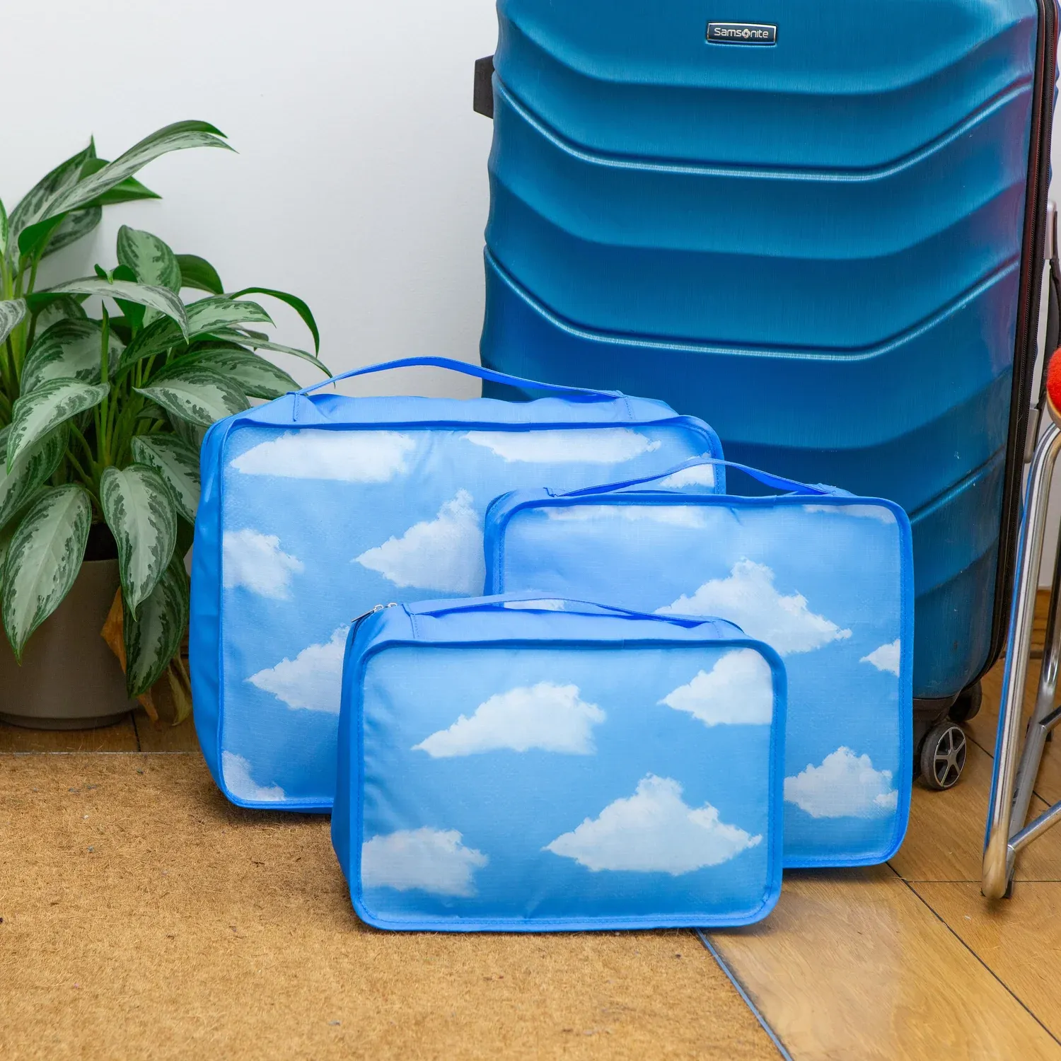 Kikkerland Cloud Packing Cubes Kikkerland Cloud Packing Cubes