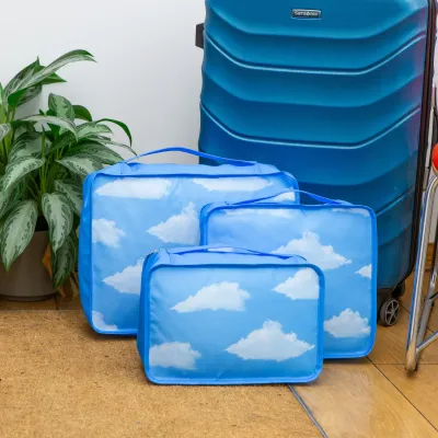 Kikkerland Cloud Packing Cubes Kikkerland Cloud Packing Cubes