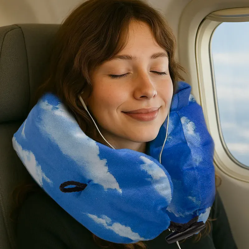 Kikkerland Cloud Neck Pillow Kikkerland Cloud Neck Pillow