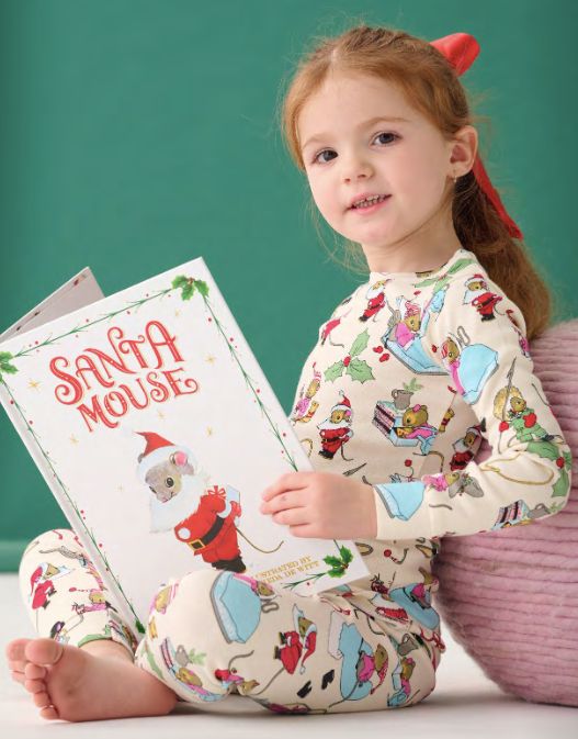 Books to Bed Santa Mouse Set Books to Bed Santa Mouse Set