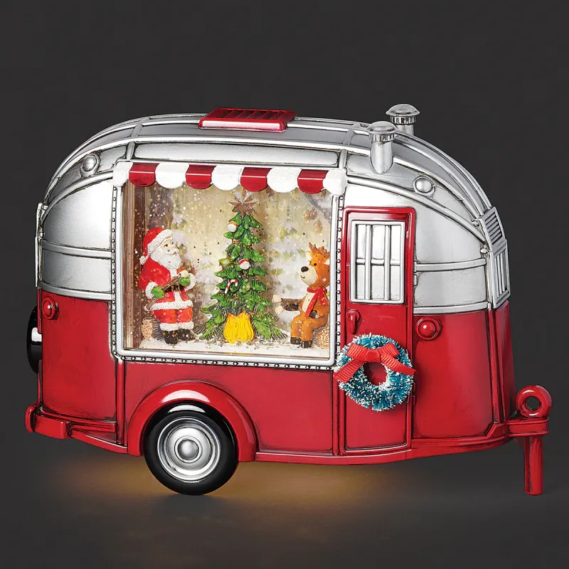 Confetti Lites Lighted Swirl Camper 6.5" Confetti Lites Lighted Swirl Camper 6.5"