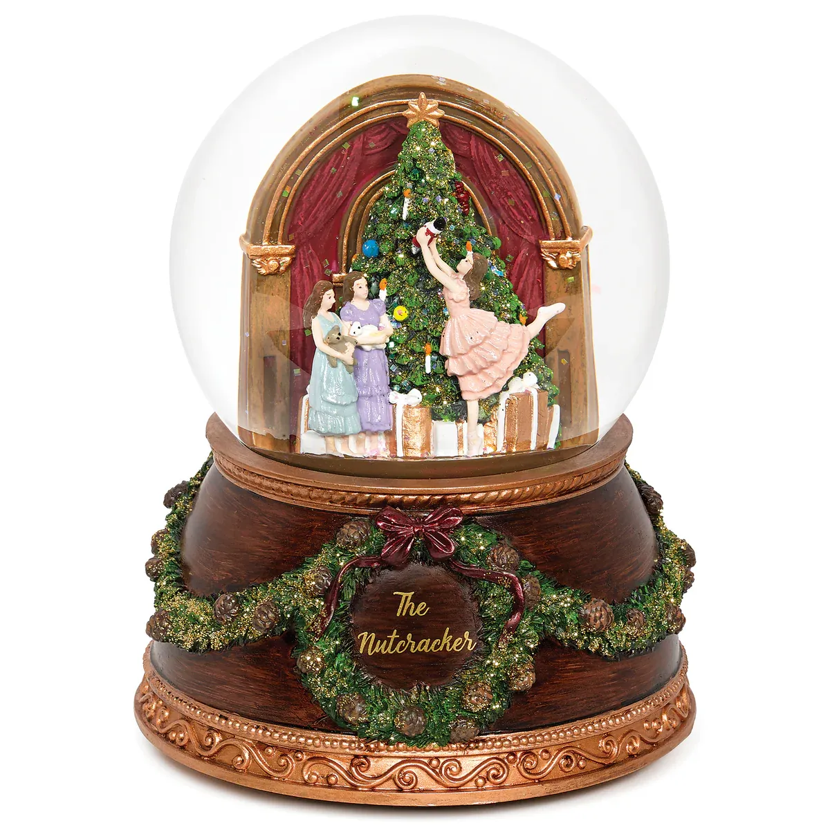 Glitterdome Musical Nutcracker Dome 6" Glitterdome Musical Nutcracker Dome 6"