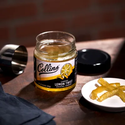 Collins Lemon Twist in Syrup