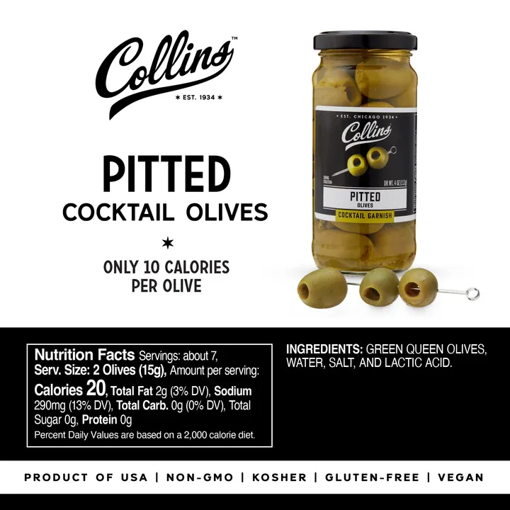 Collins Pitted Olives
