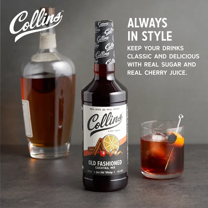 Collins Old Fashioned Cocktail Mix Collins Old Fashioned Cocktail Mix