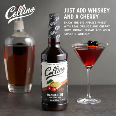 Collins Manhattan Cocktail Mix