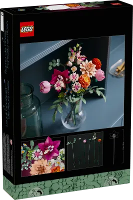 Lego 10342 Botanicals Pretty Pink Flower Bouquet
