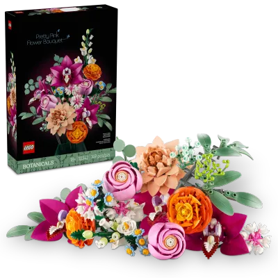 Lego 10342 Botanicals Pretty Pink Flower Bouquet