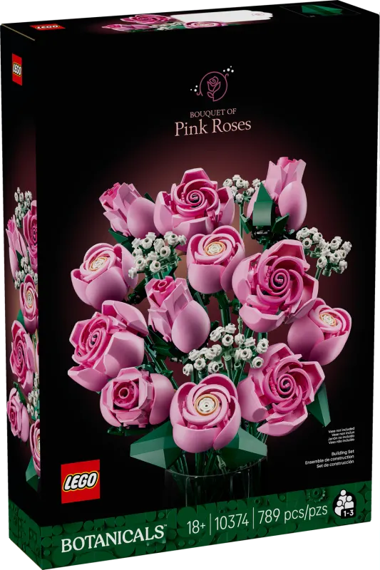 Lego 10374 Botanicals Bouquet of Pink Roses