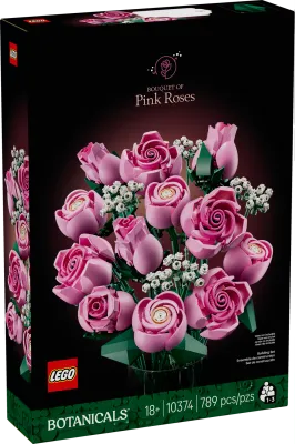 Lego 10374 Botanicals Bouquet of Pink Roses