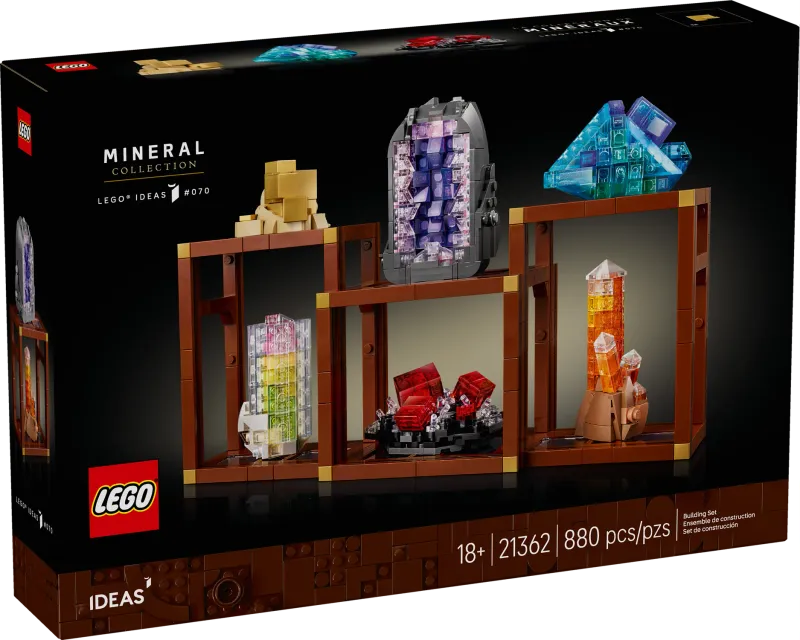 Lego 21362 Ideas Mineral Collection