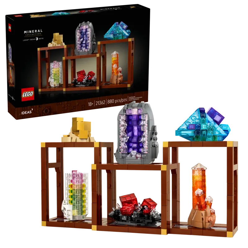 Lego 21362 Ideas Mineral Collection