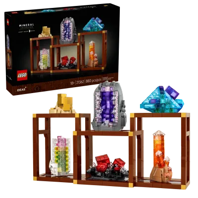 Lego 21362 Ideas Mineral Collection