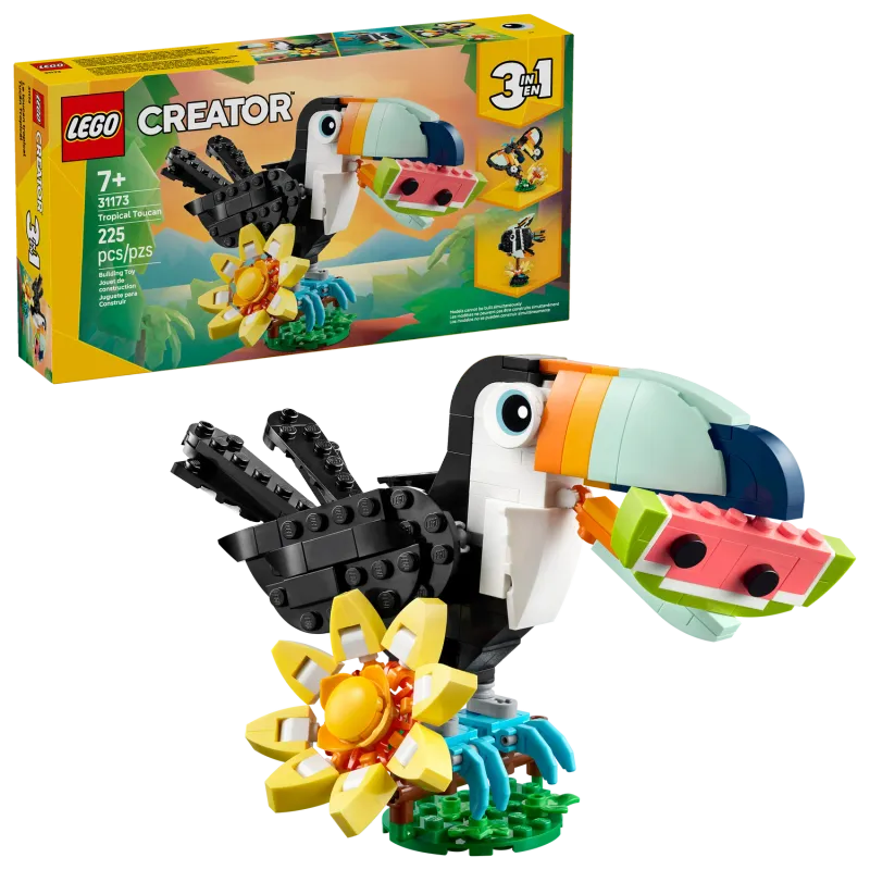 Lego 31173 Creator 3-in-1 Wild Animals: Tropical Toucan