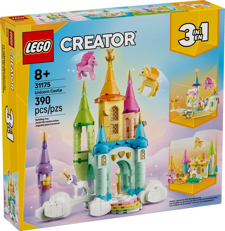 Lego 31175 Creator 3-in-1 Unicorn Castle