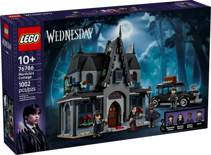 Lego 76786 Wednesday Morticia's Cottage